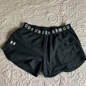 Under Armour Women's Athletic Black Shorts, M
